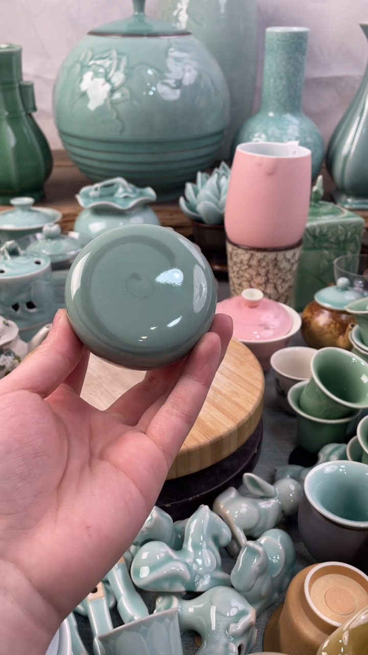 【闪购商品】特价福利 微瑕 慧仙青瓷