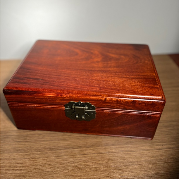 缅花素面首饰盒饰品收纳盒31*21*12cm