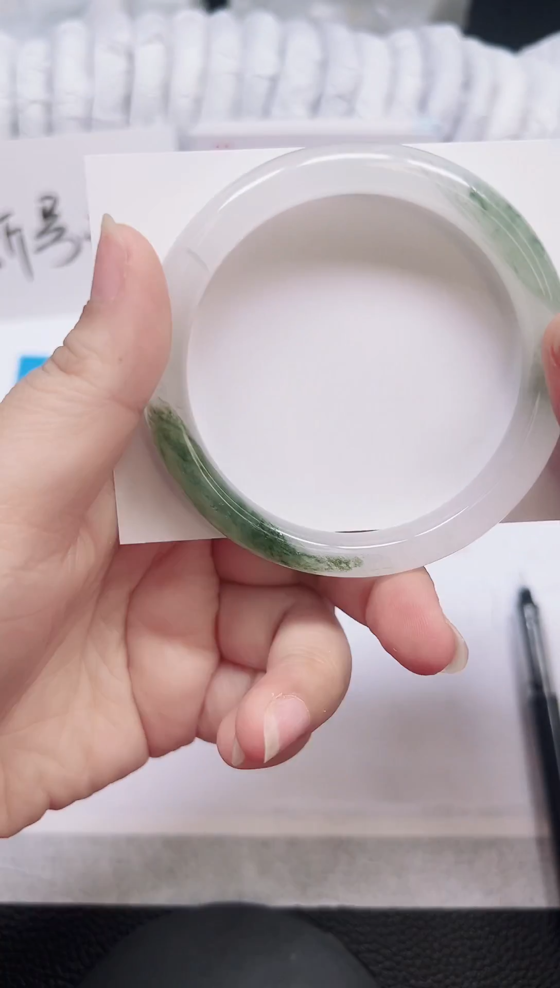 未镶嵌手镯石英质玉230-60.7