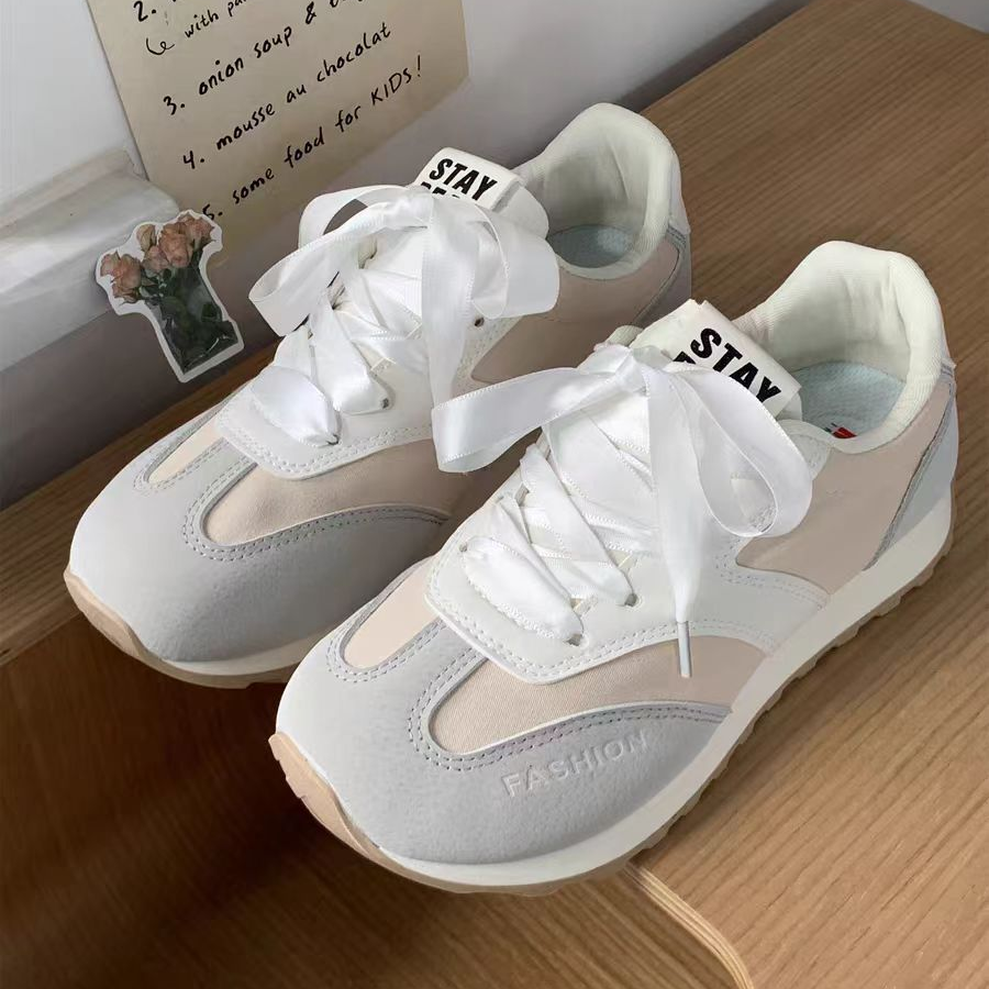 2320芒果头秋季2024新款百搭时尚运动阿甘鞋增高厚底低帮女鞋