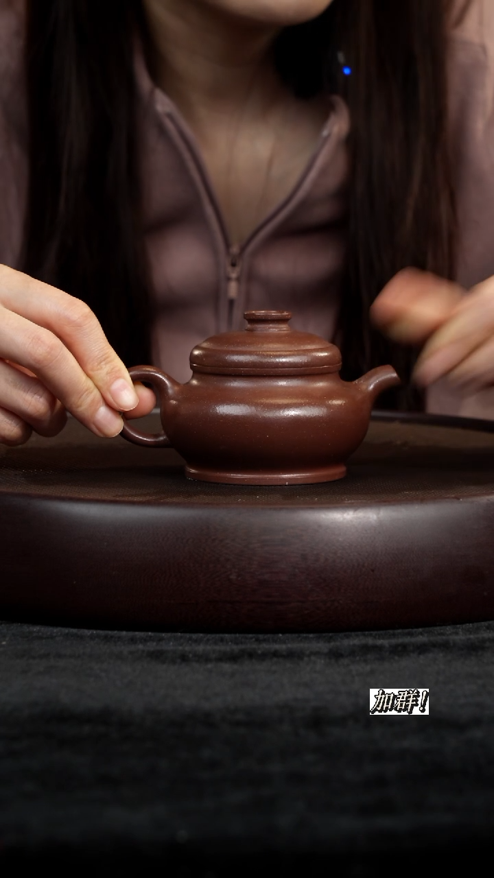 茶壶紫砂WM814201底槽清大彬圈钮150c