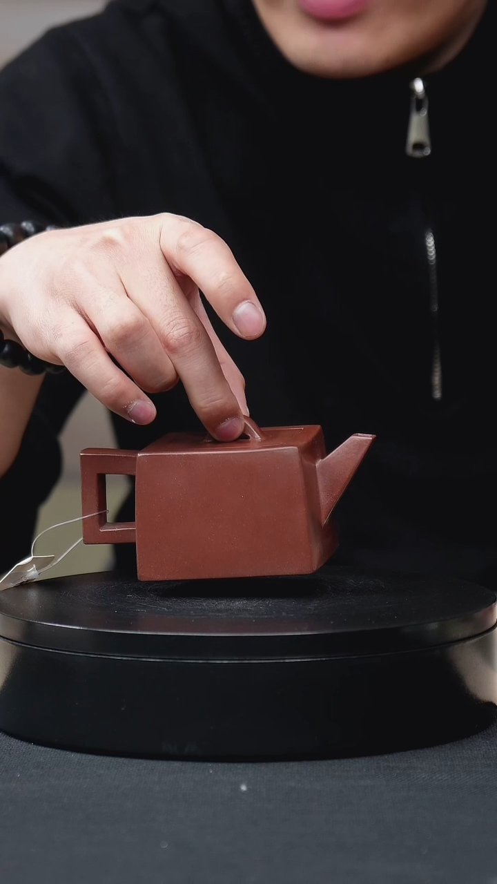 【闪购商品】紫砂茶壶底槽清光素四方