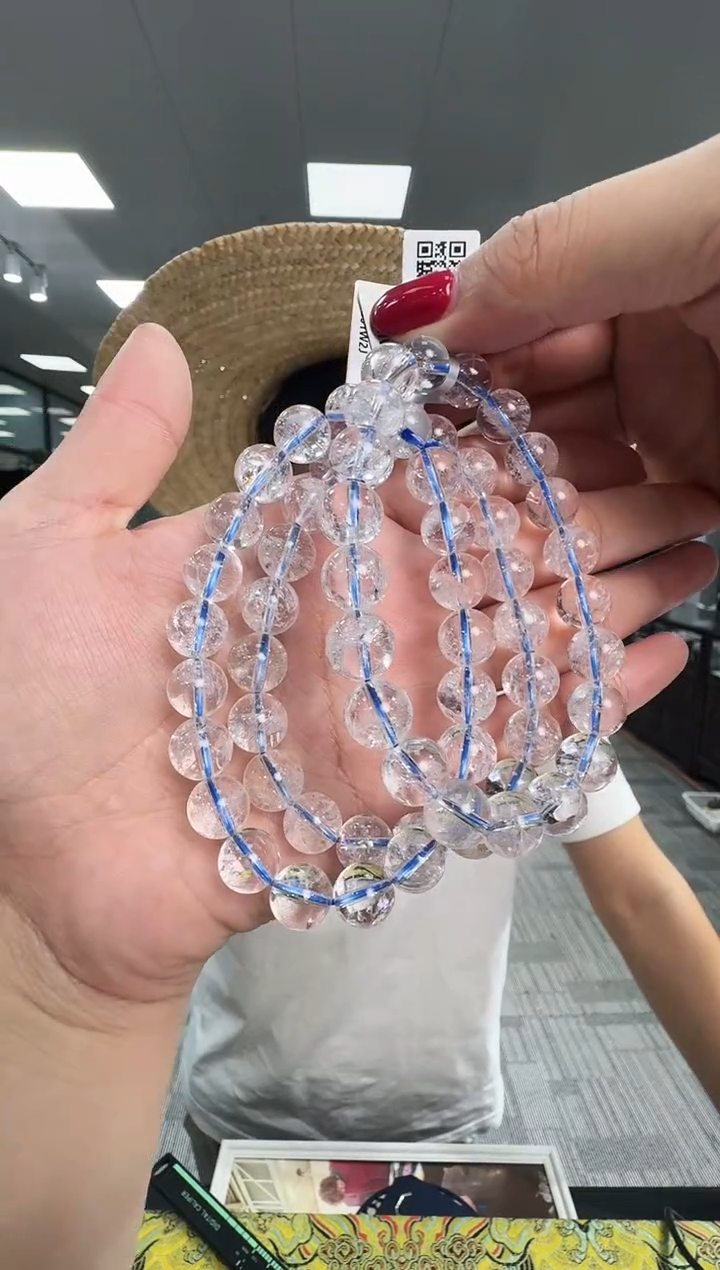 水晶手链未镶嵌6523XL 约10mm多样式发一件