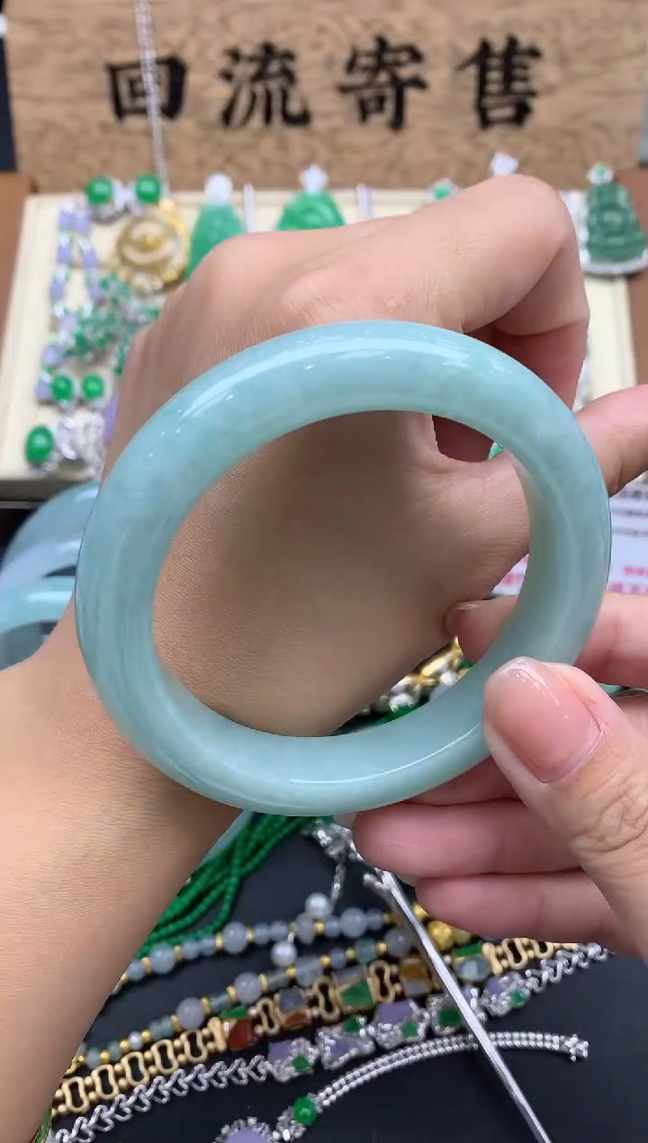 【闪购商品】翡翠手镯未镶嵌406-中国好珍宝