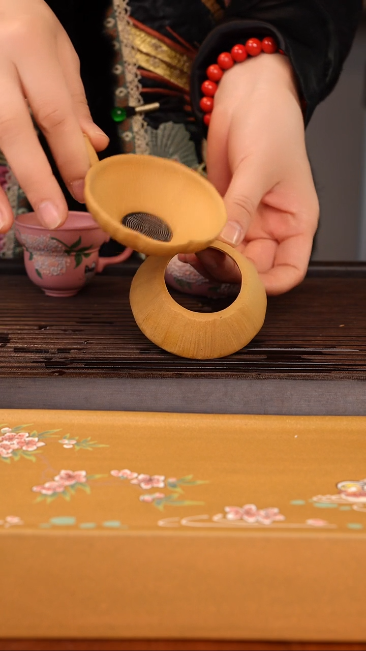 茶壶紫砂段泥茶漏