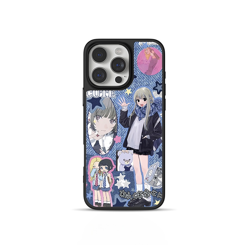 【单】大孔/大视窗小羊皮/肤感磨砂适用苹果系列11-17系列手机壳