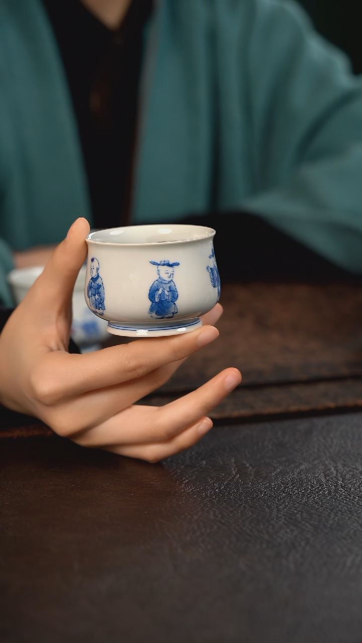 【闪购商品】杯聚澜堂五子登科憨憨杯