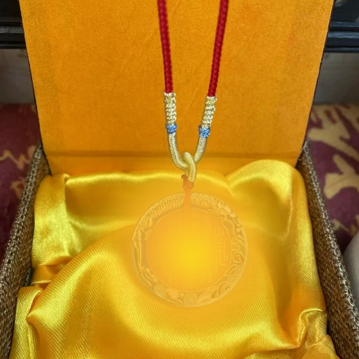 武当山直发 武当大师姐师傅手工制作 龙腾四海 山花挂件