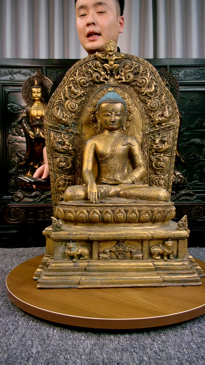 铜王*发收藏摆件00001