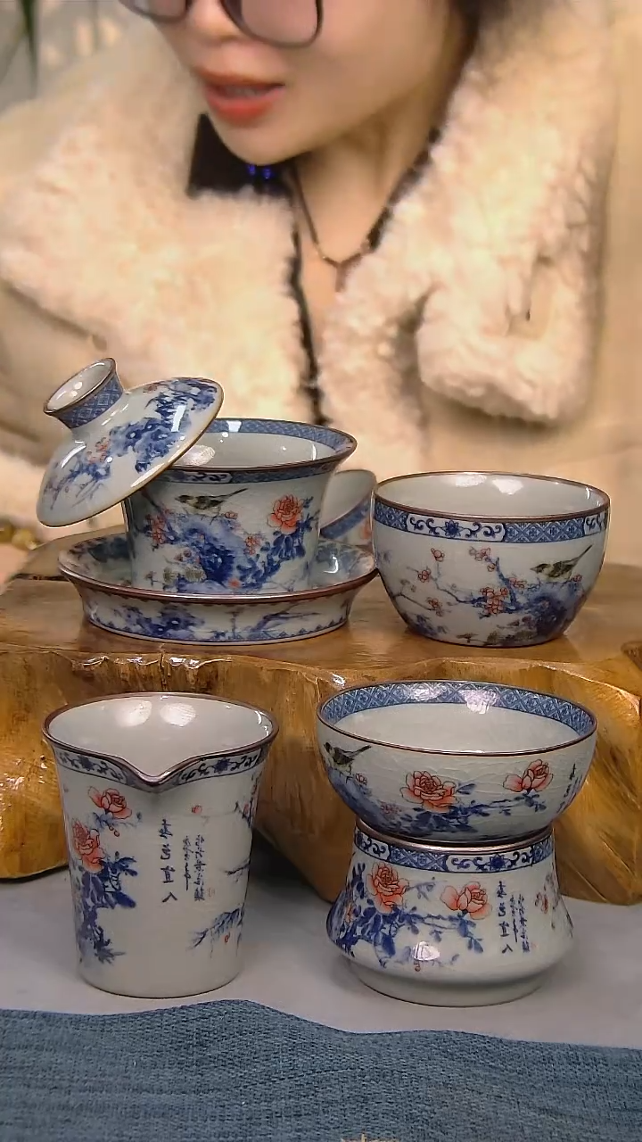 【闪购商品】4件套陶瓷茶具简装家用系列