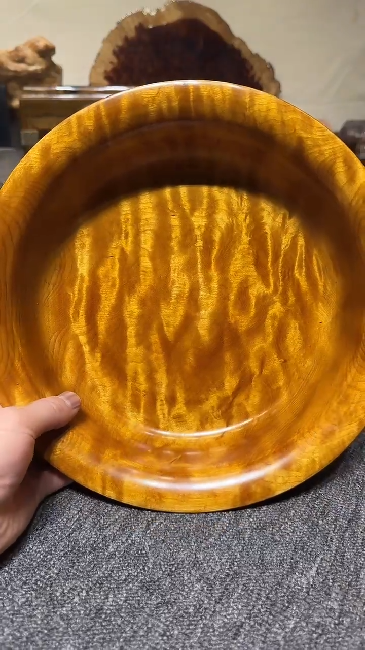 金丝楠木老料 整料掏挖满水波聚宝盆28.2/7.6