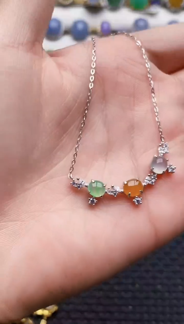 银S925镶嵌戒指翡翠4795