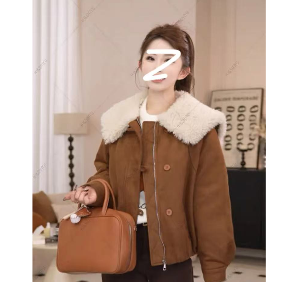 A201-A300（6号店）冬季新款女装气质显瘦时尚百搭外套