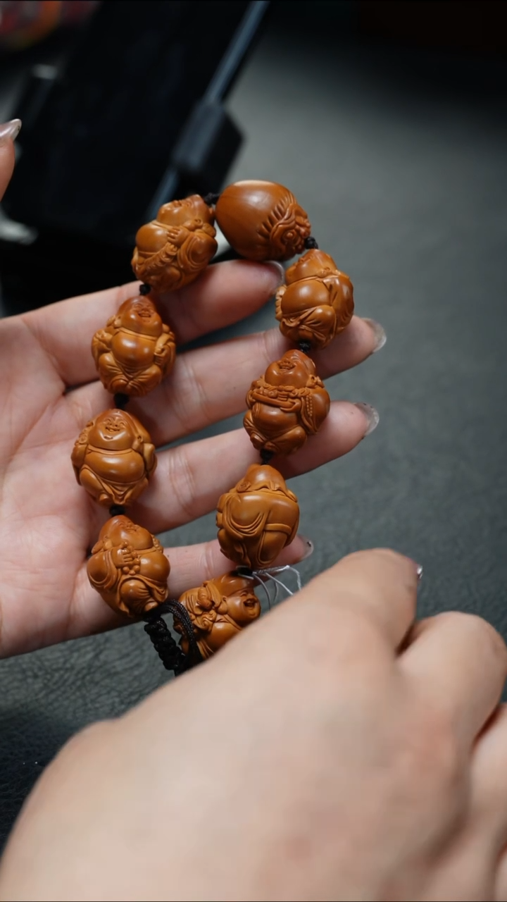 手串/手链橄榄核鱼子精品核文化