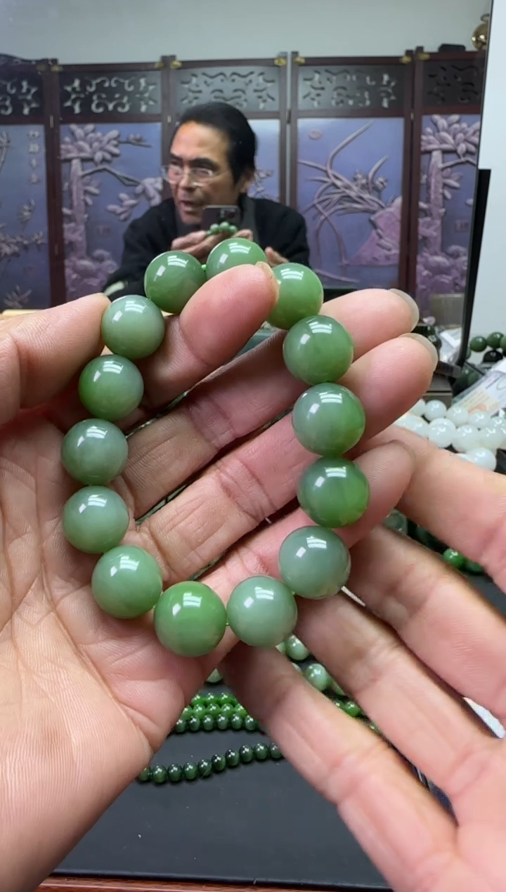 未镶嵌和田玉珠宝奇石手串