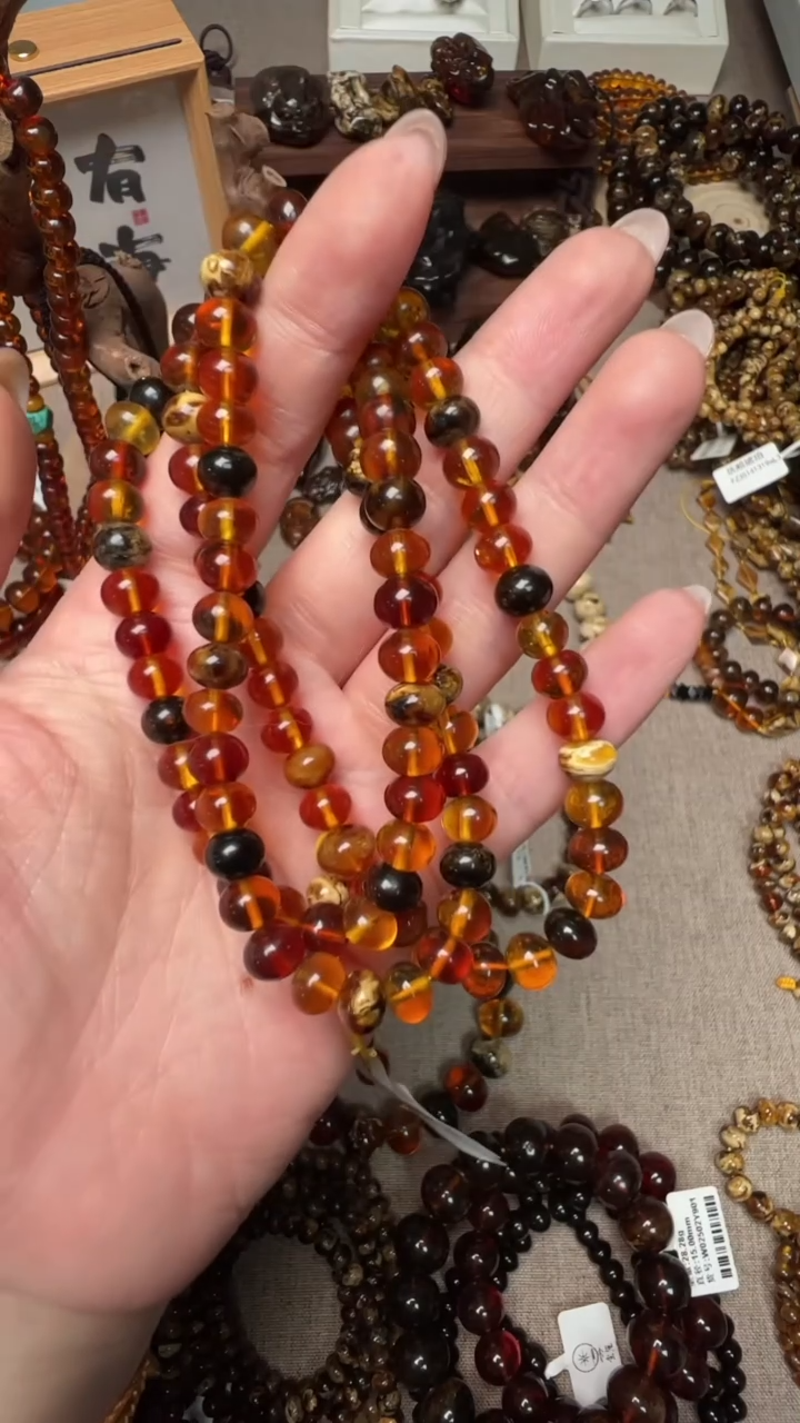 【闪购商品】琥珀手链未镶嵌抚顺琥珀