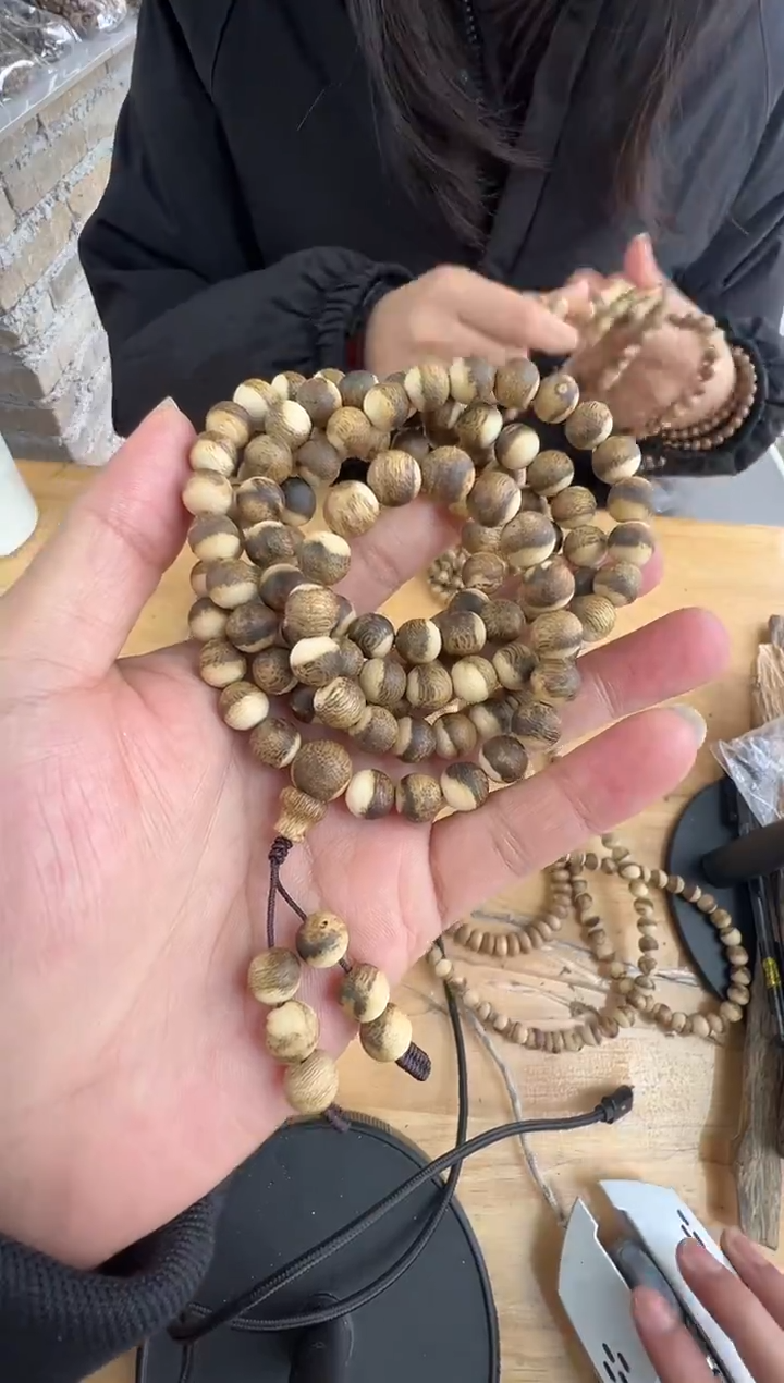 沉香沉香枕原虫漏板头08圆珠多圈25+多样性发一