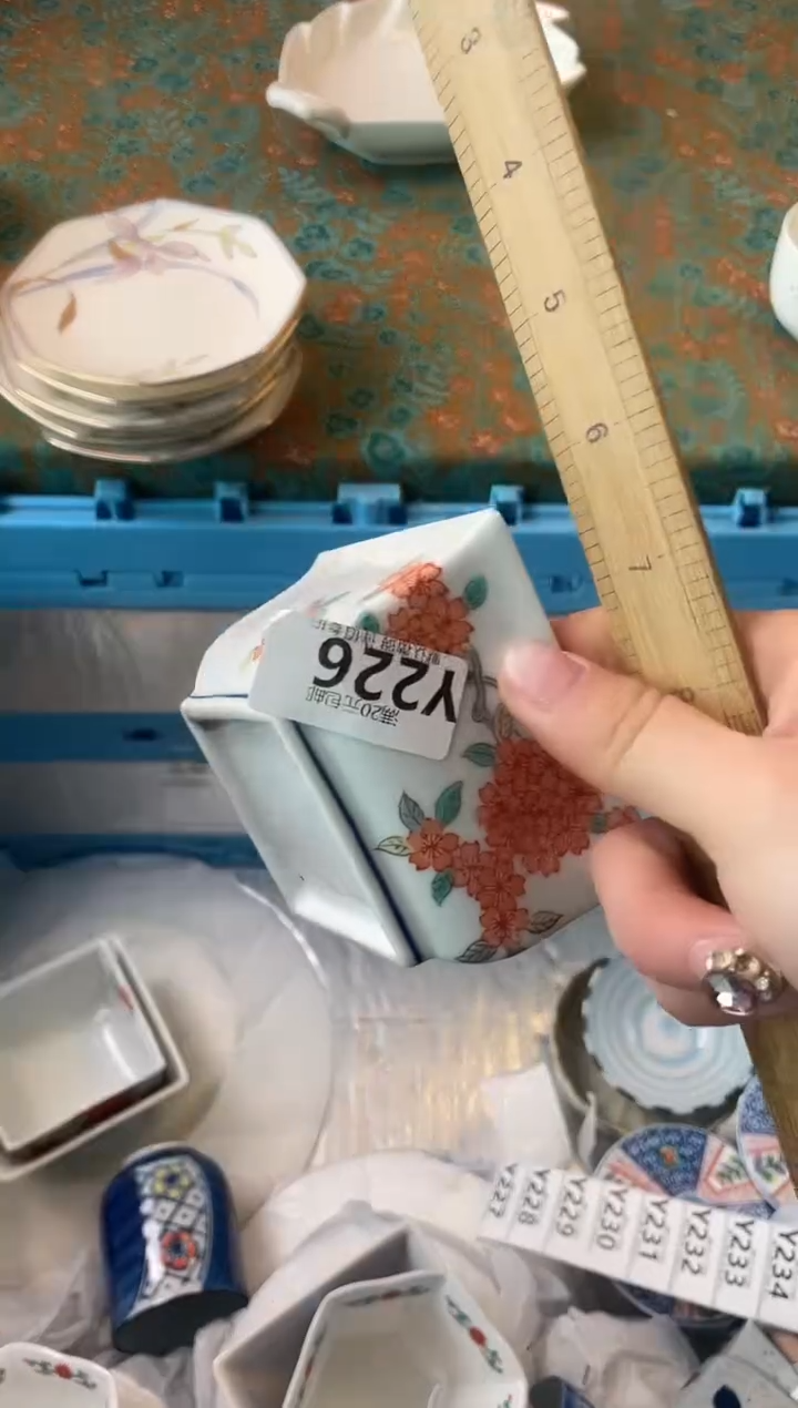 瓷片白*糖瓷器瓷器Y226