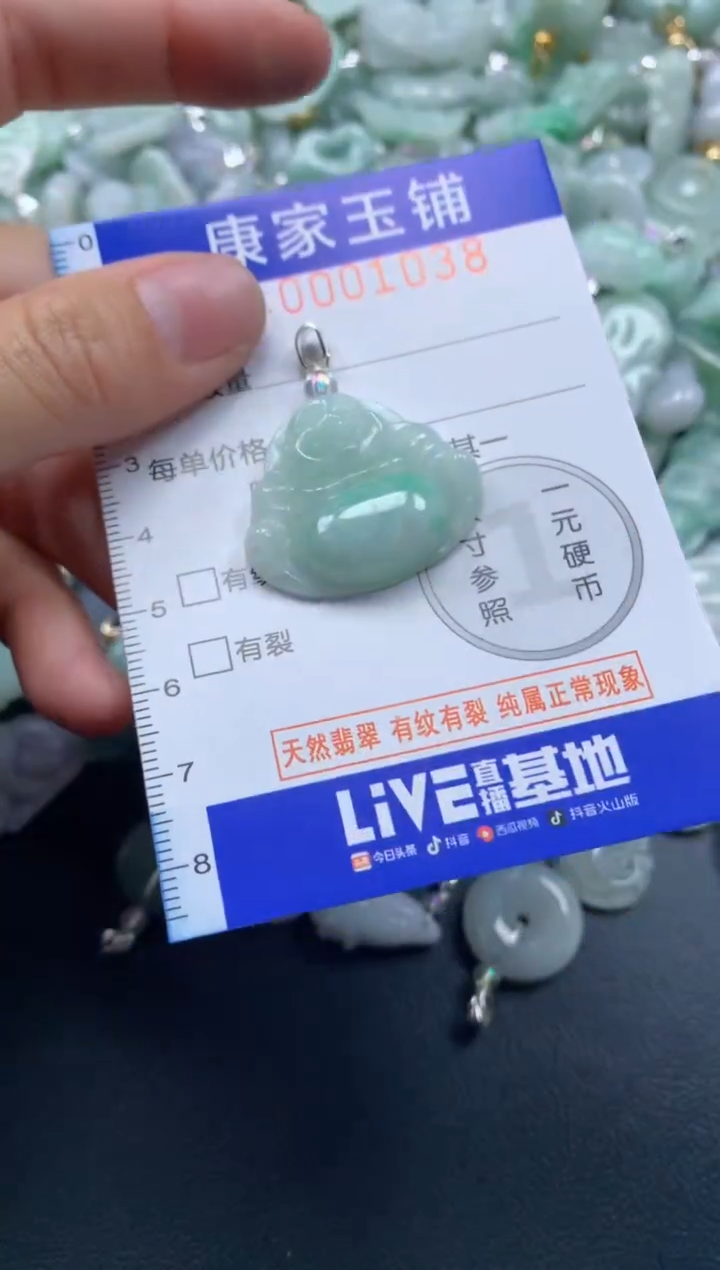 颈饰未镶嵌翡翠1038