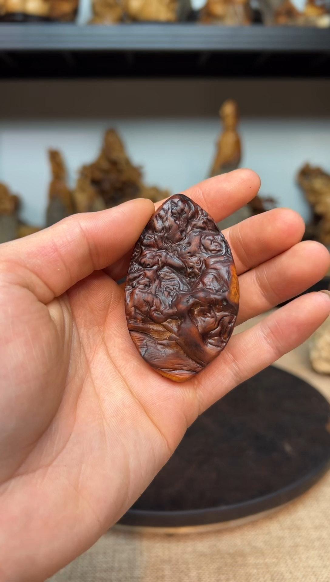 柏木（崖柏）崖柏雕刻件