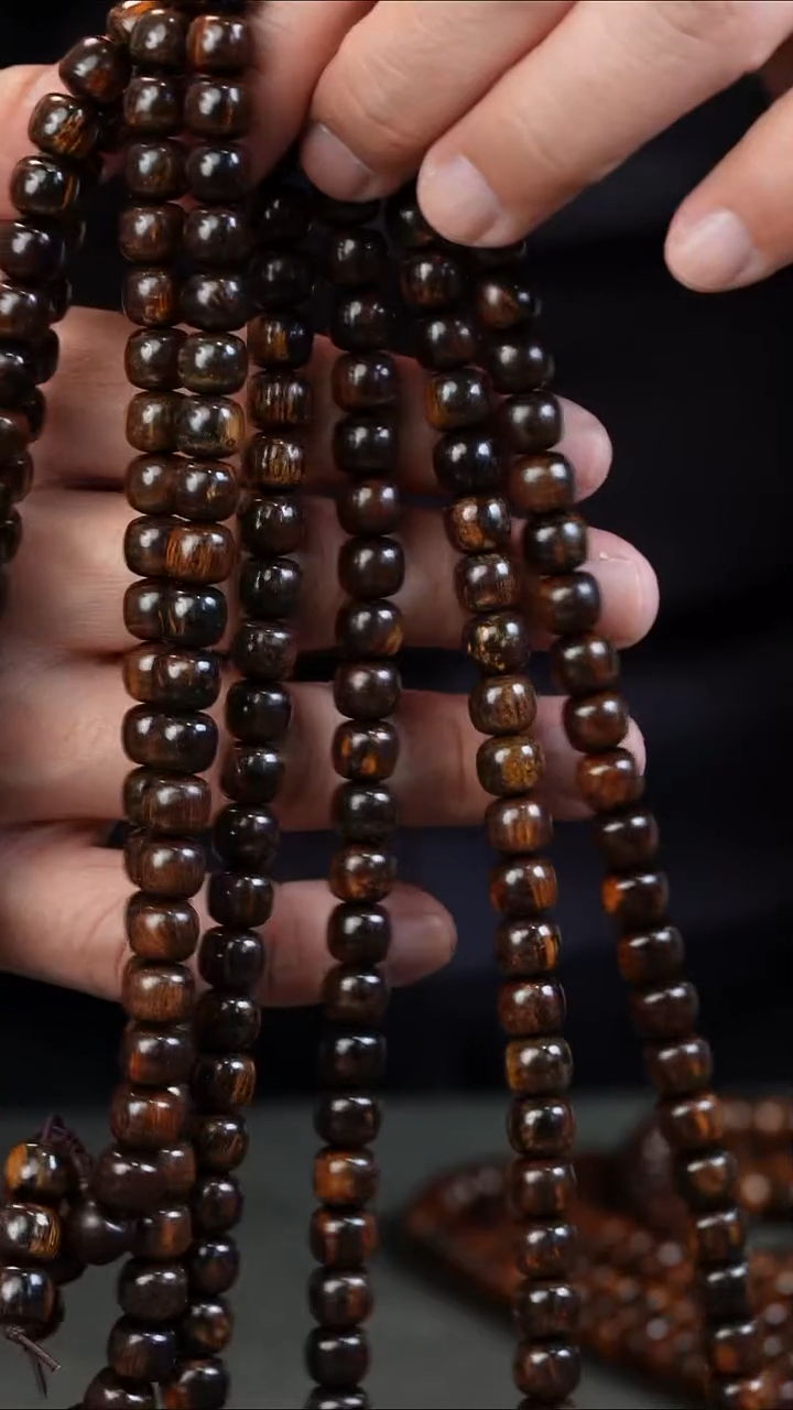 贡木手串/手链555172-贡木8x9x108颗