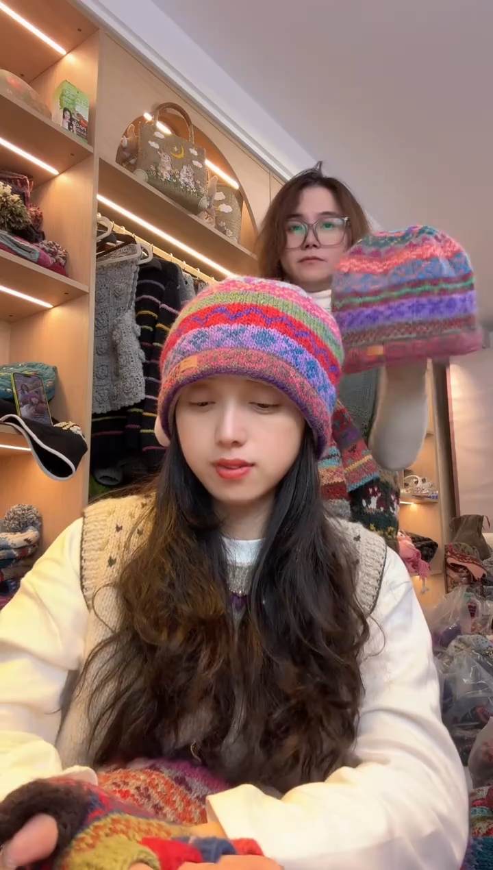 羊毛七**️百羊毛冷帽B983