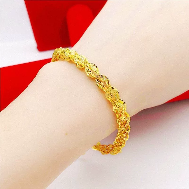 合金手链 合金 精工凤尾时尚简约百搭女款潮流手链