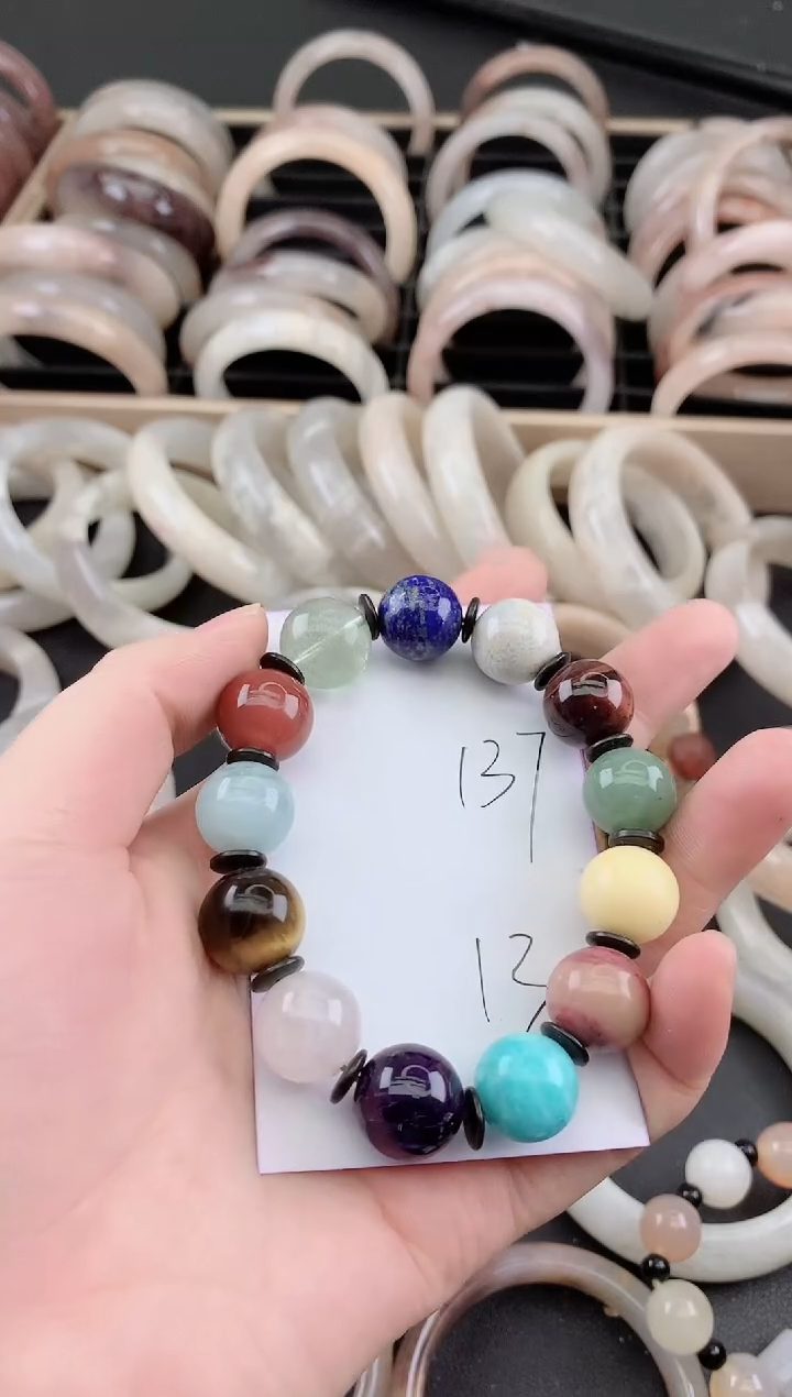 未镶嵌手串石英质玉137