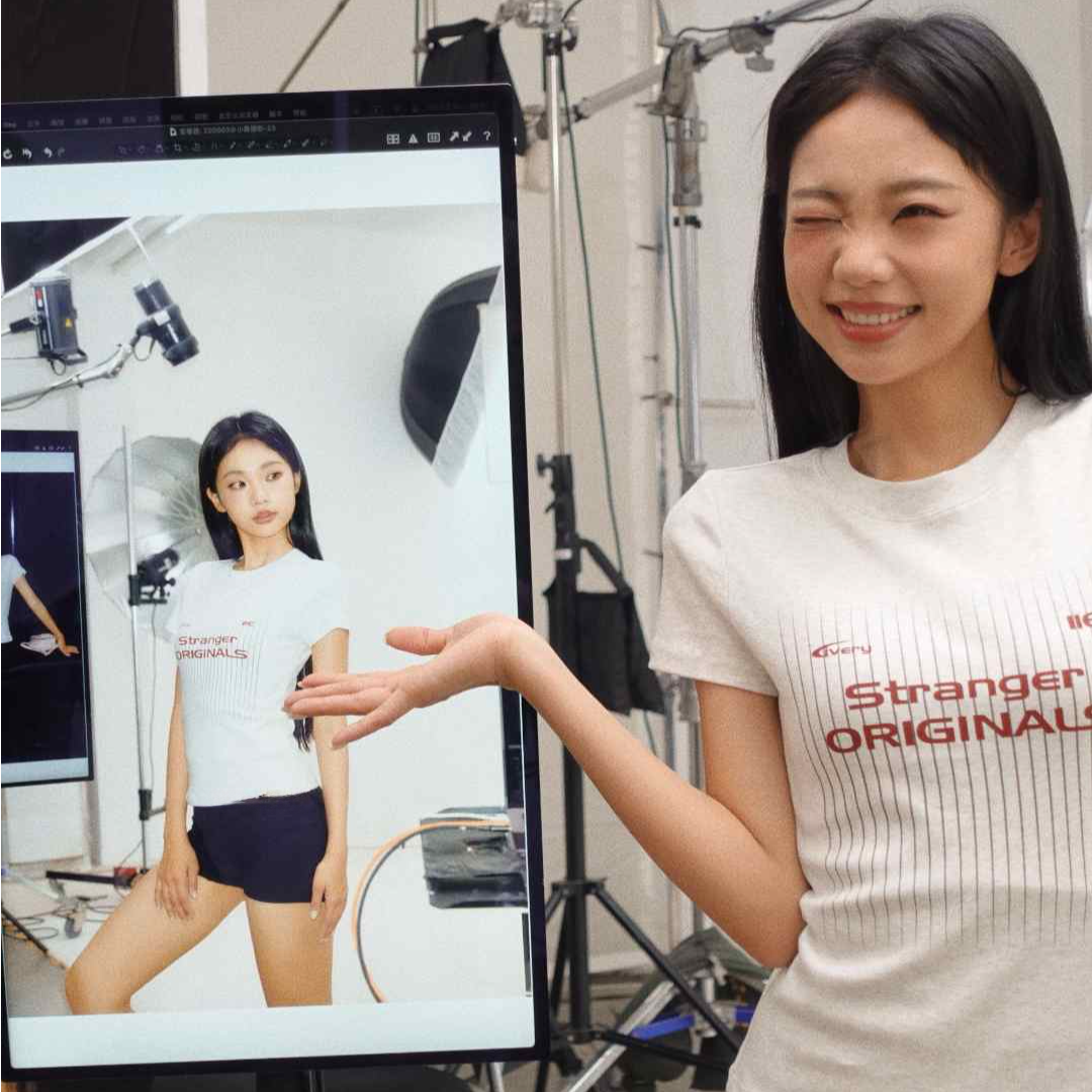【直播专属】11E “选手T”冰感高弹棉感球服印花显瘦修身正肩T恤