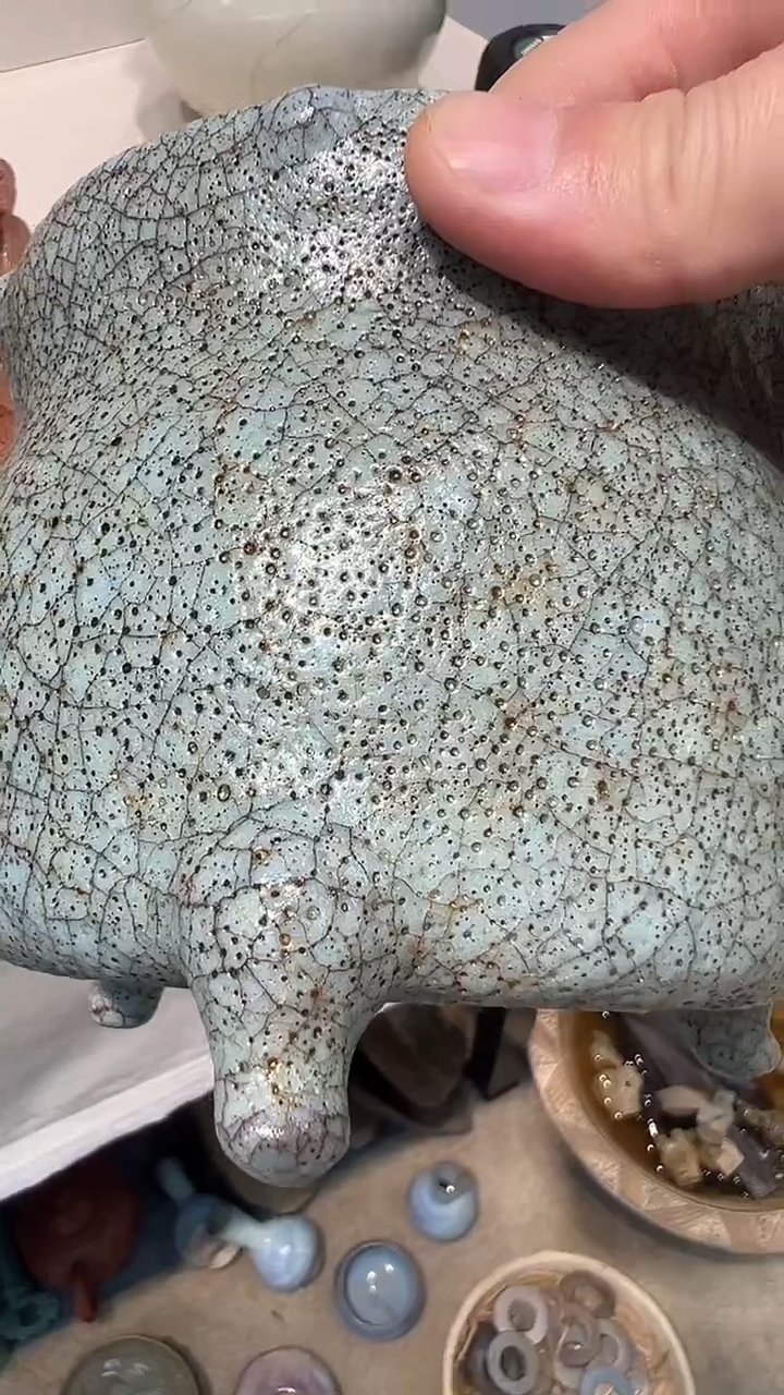 瓷片云瓷瓷瓷器瓷摆件瓷片