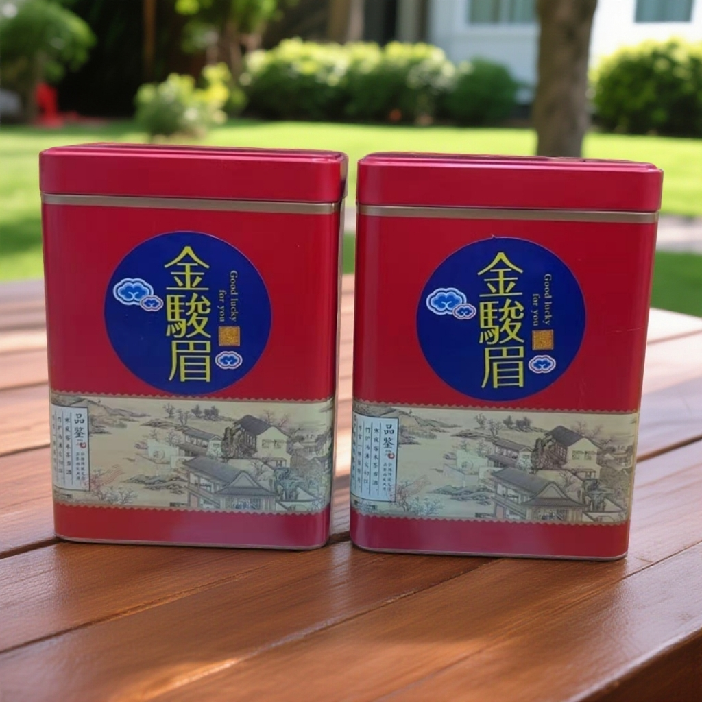 飞鹤圆罐-金骏眉30克X2罐   蜜香薯香罐装口粮茶多款罐子随机发