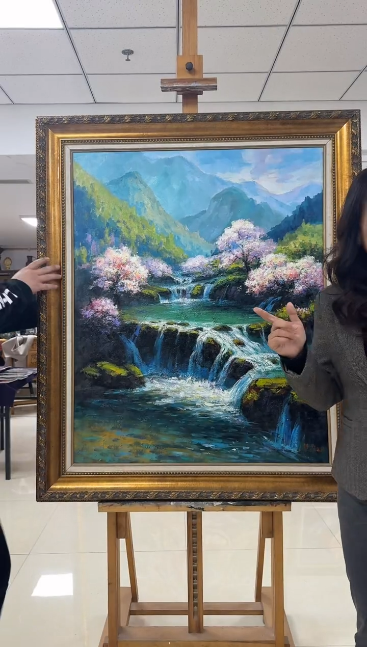 国画炳山艺术--梁朝水老师作品