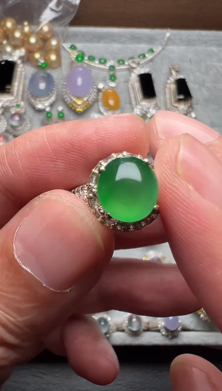 未镶嵌定制翡翠缅甸A货翡翠