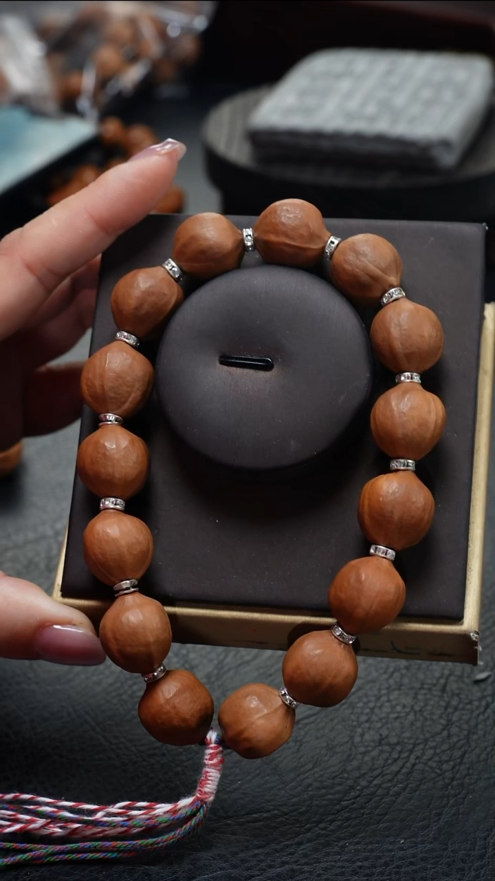 橄榄核手串/手链鱼子精品核雕