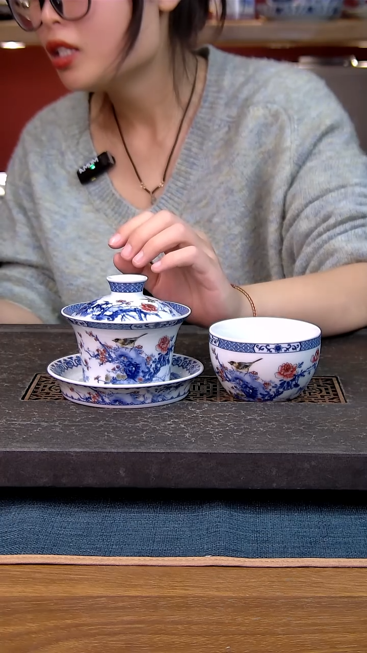 简装家用款2件套 白瓷陶瓷茶具