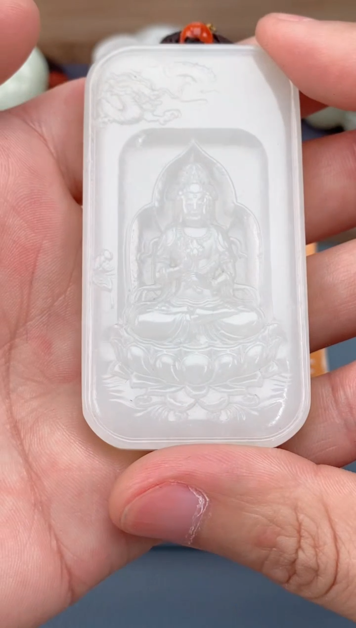 和田玉未镶嵌颈饰44