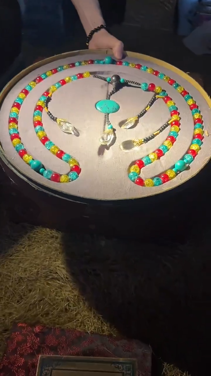 【闪购商品】【闪购商品】多彩朝珠项链带盒