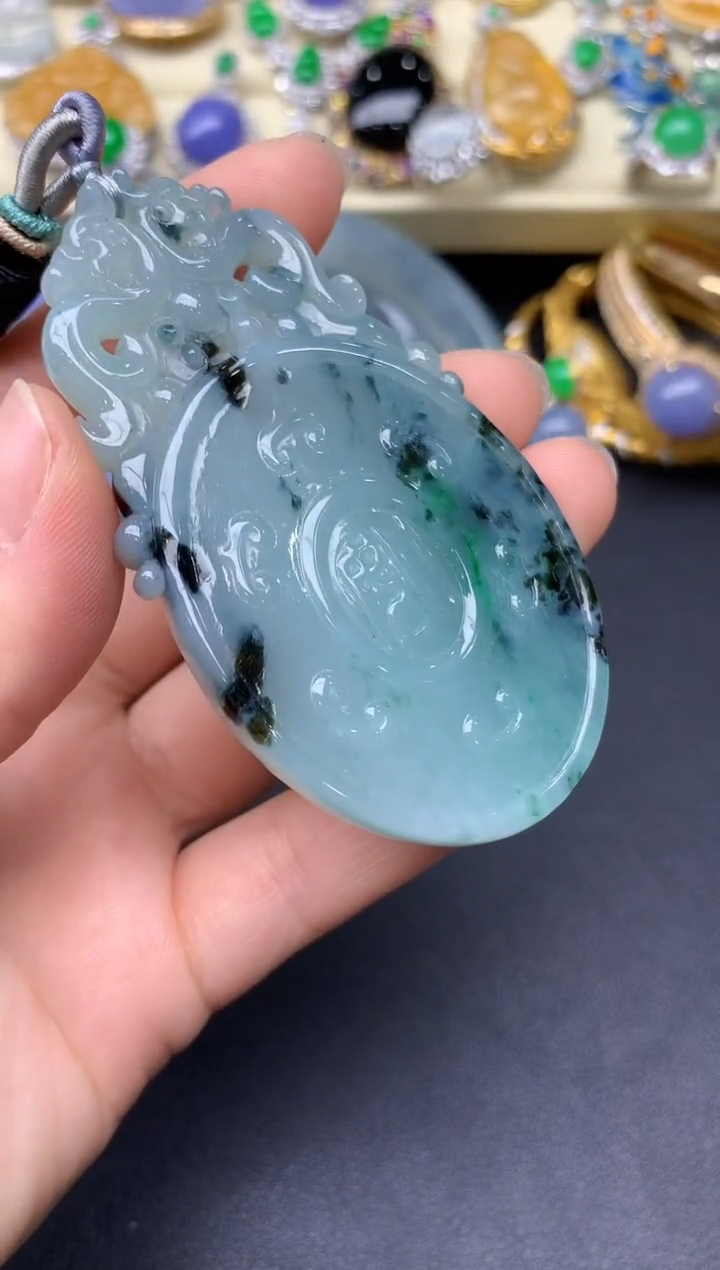 颈饰未镶嵌翡翠5-雪姐翡翠天天见
