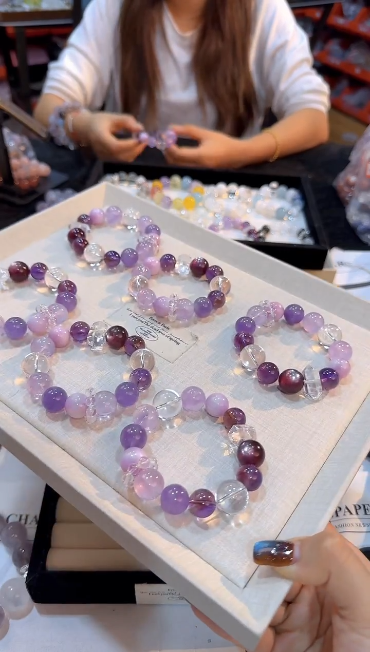 未镶嵌手链水晶001/手串多样性发其一/13-14