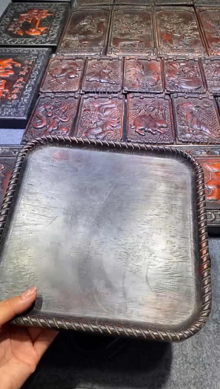檀香紫檀（小叶紫檀）紫檀拆件雕刻板以直播间实物为准
