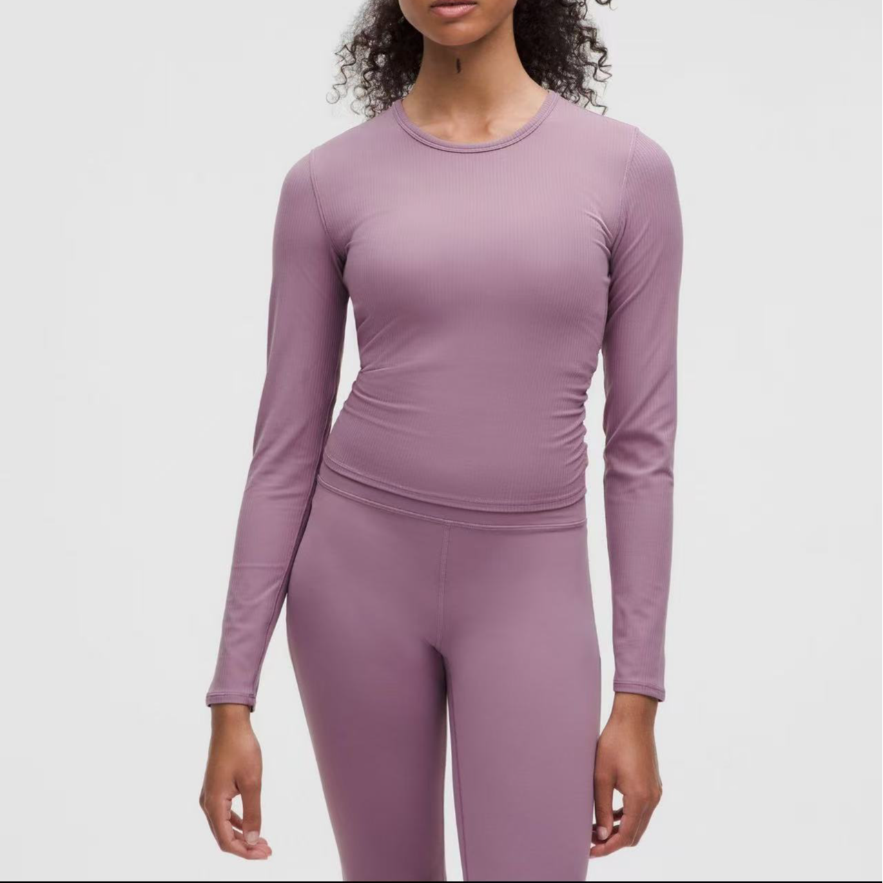 lululemon All It Takes Back Twist Rib 女士螺纹长袖打底衫