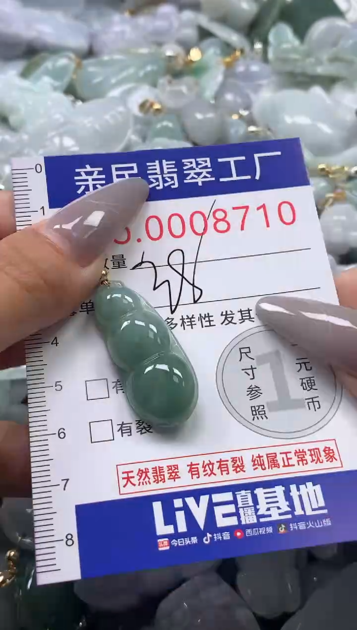颈饰未镶嵌翡翠8710