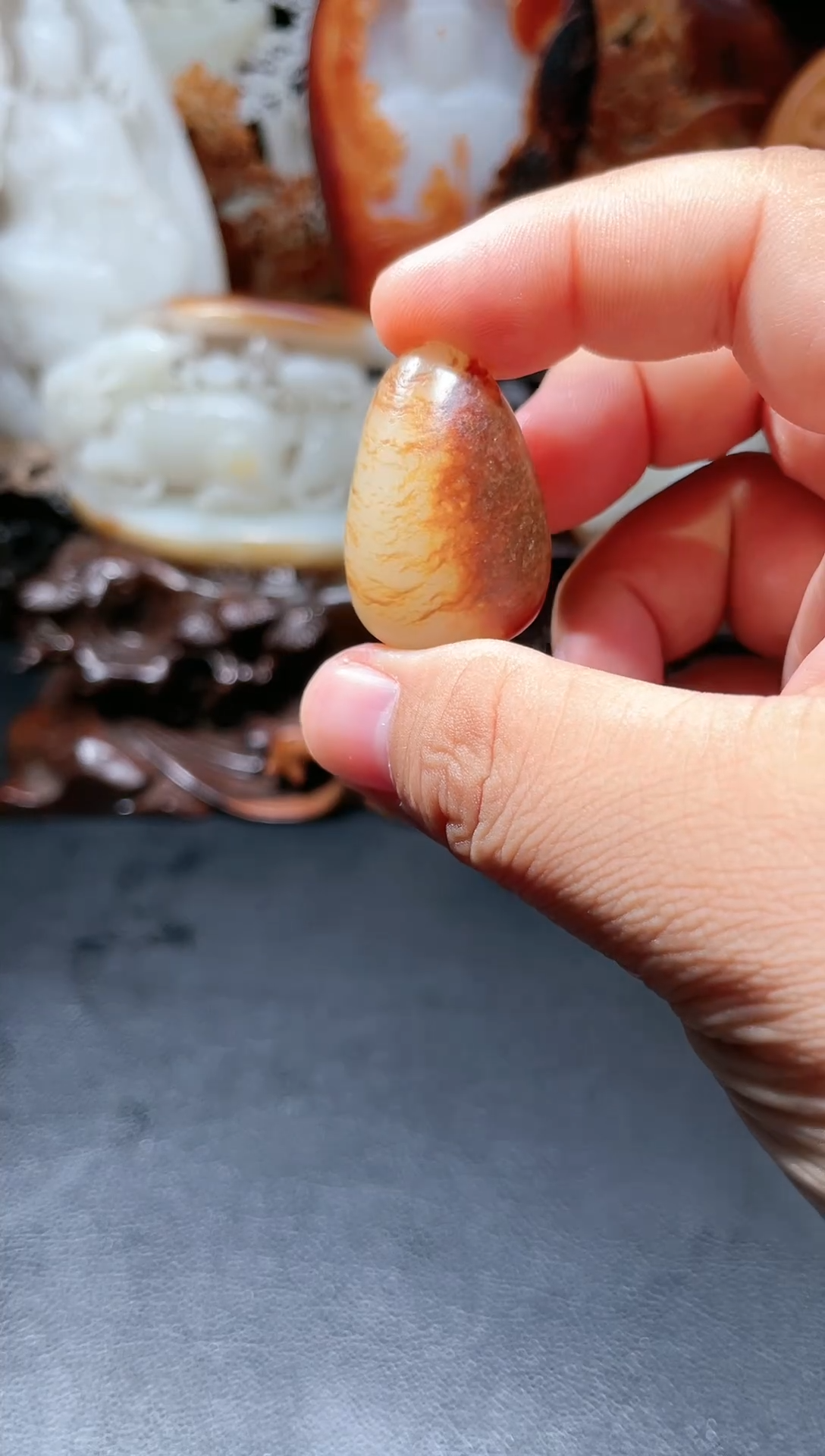 吊坠(不含链)未镶嵌和田玉池*物梵蒂冈的