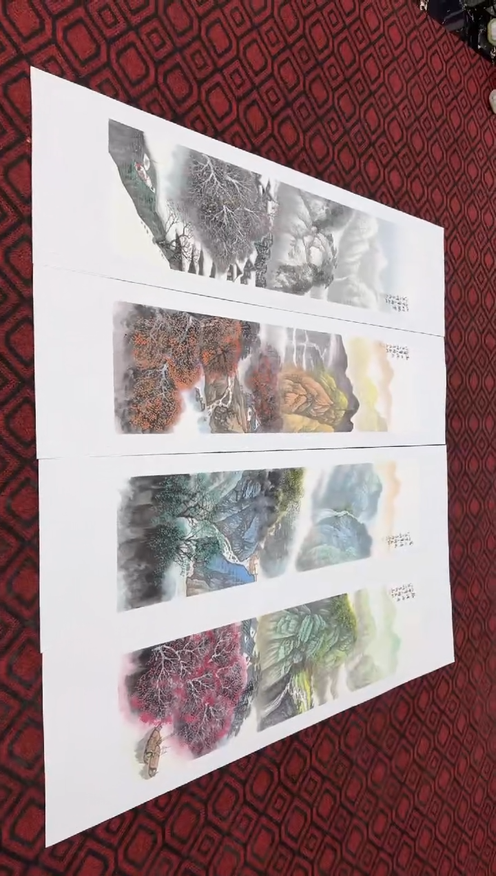 【闪购商品】国画国画绘画山水花鸟