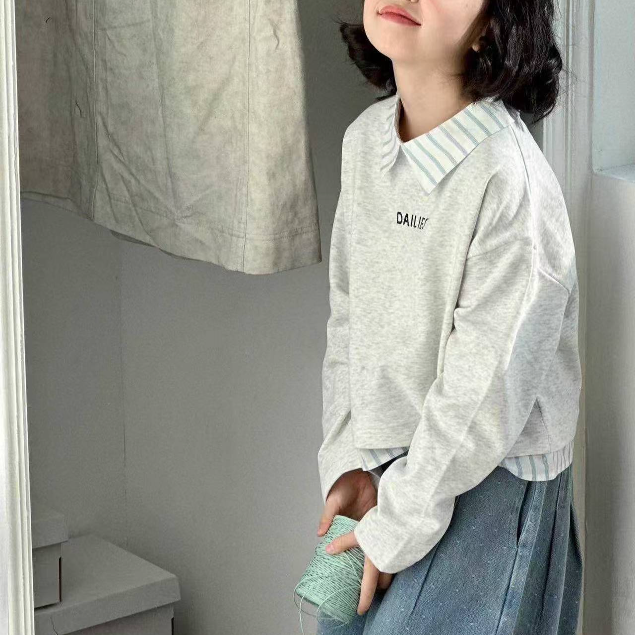 桐林雨家断码卫衣裤子80-170on退on换儿童春秋长袖女童