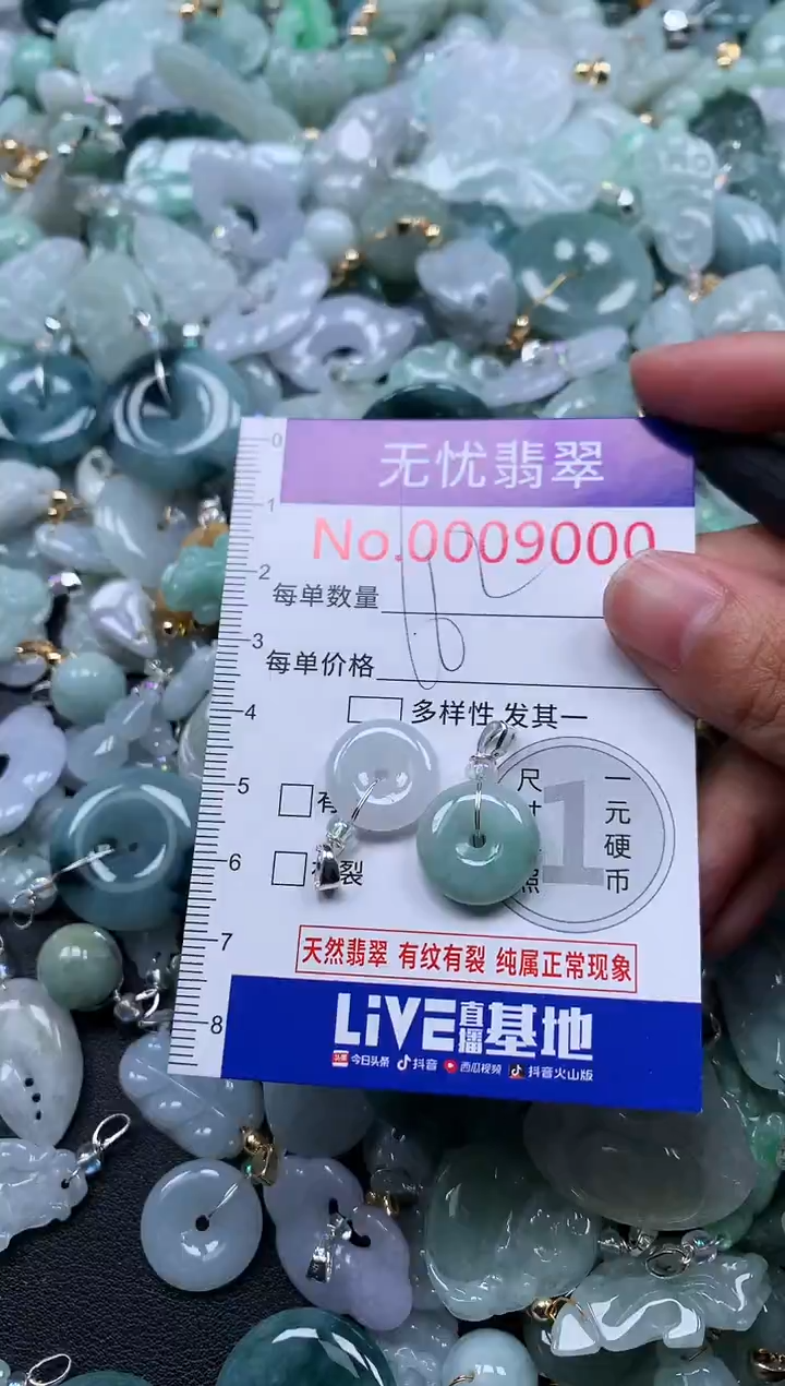 颈饰未镶嵌翡翠9000