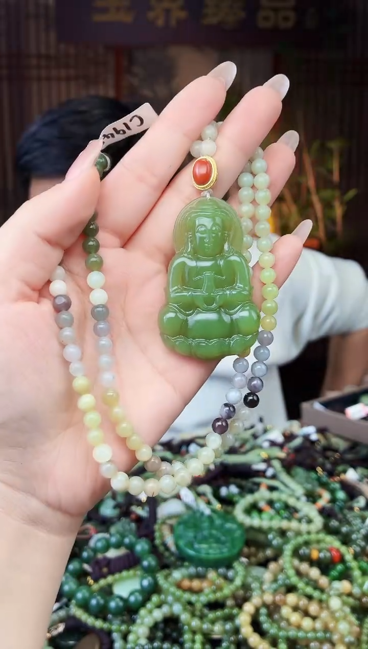 颈饰未镶嵌和田玉多样性发货拍一发一