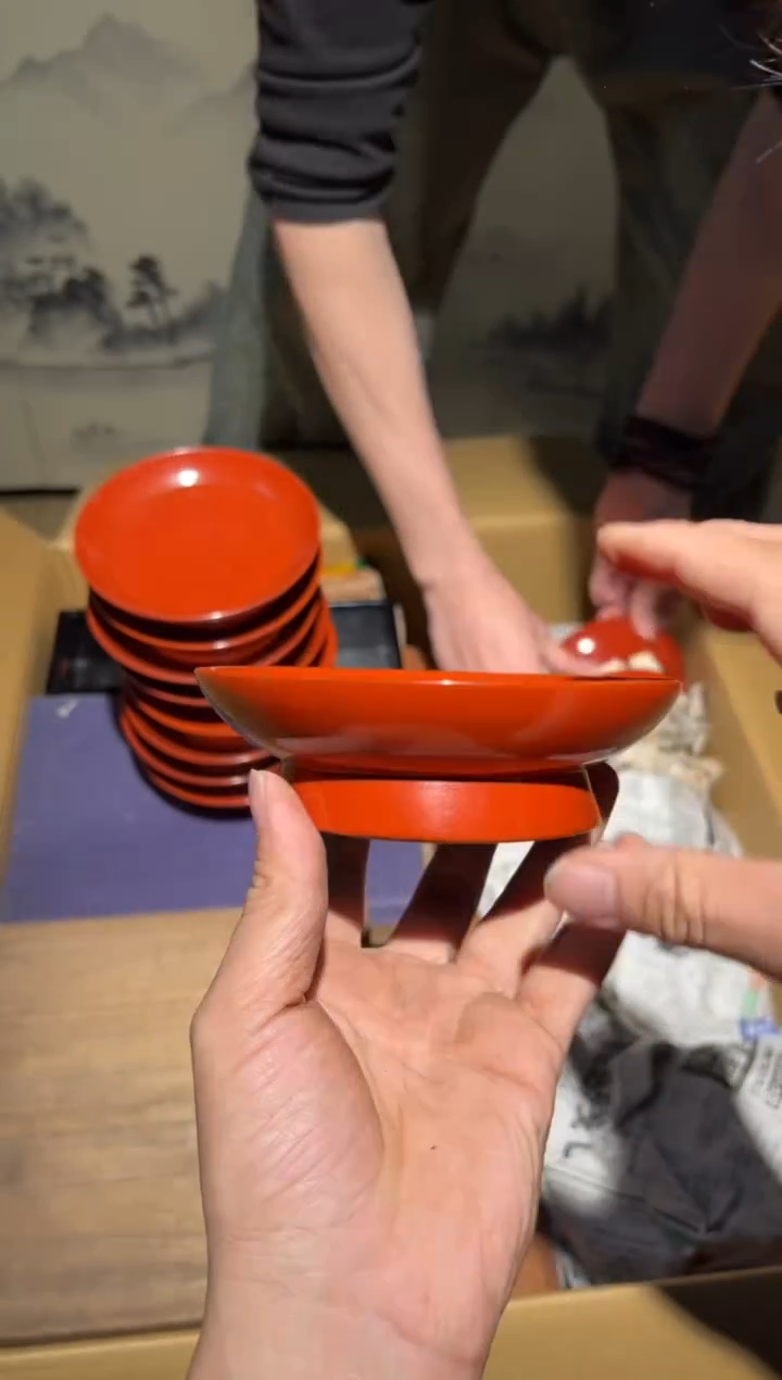 木A3225木上漆中古周边/