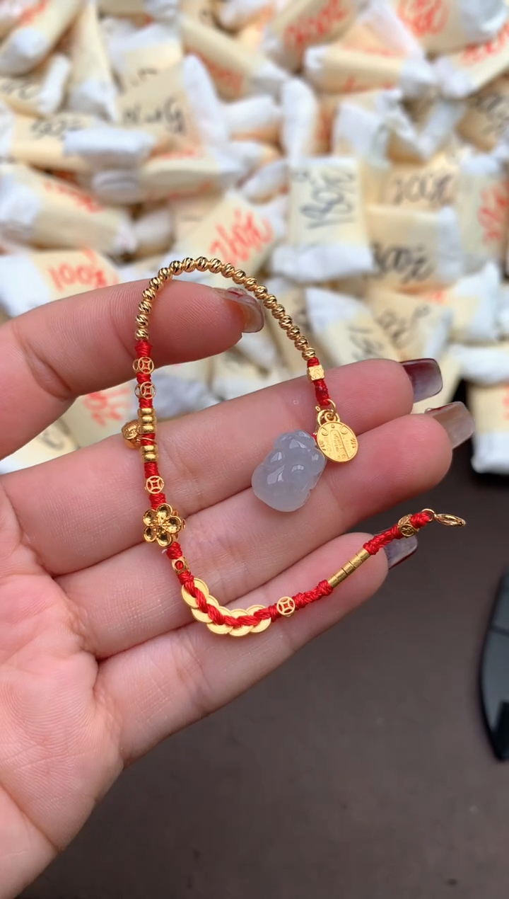 【闪购商品】翡翠手绳未镶嵌—15手围