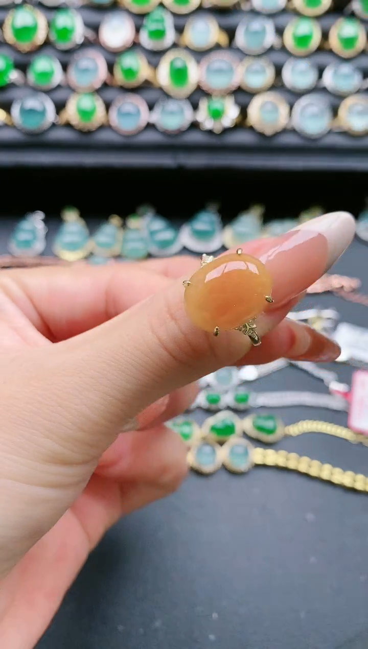 【闪购商品】翡翠戒指银S925镶嵌1111111111